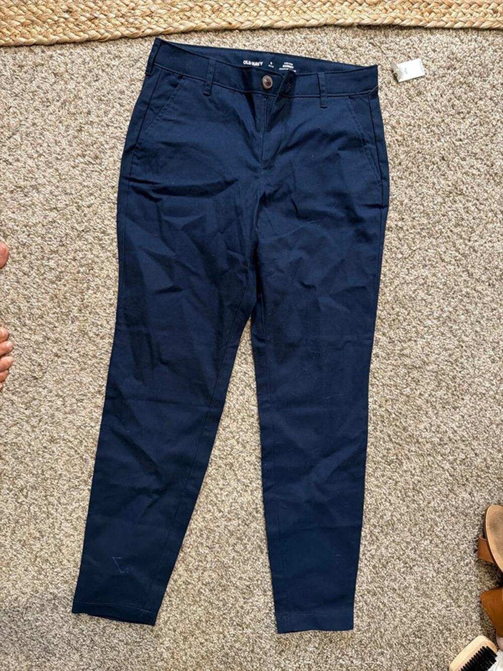Old Navy high-rise skinny adjustable waist 0P NWT 2843